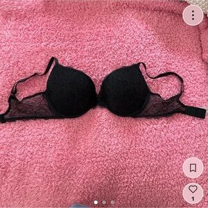 Urban Outfitters Black Elegant Lace Bra Intimates